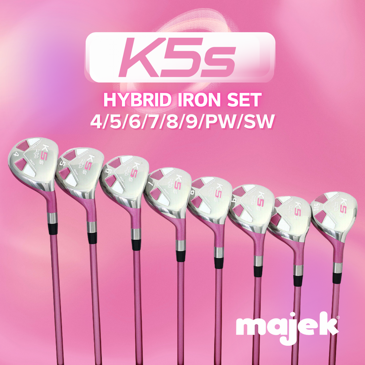 PINK!! Women’s online Ti Tech XGen II Complete Golf Set soo cute!!