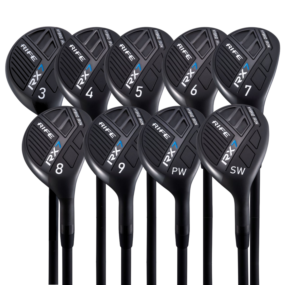 Rife RX7 Hybrid Iron Sets Individual Graphite Regular Flex