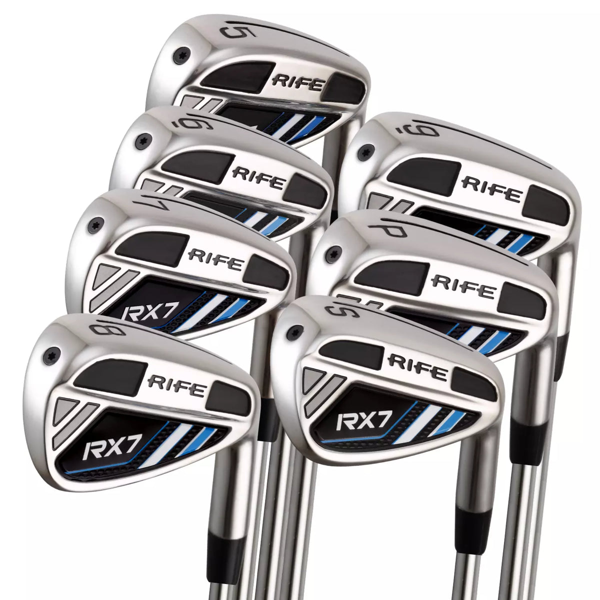 RIFE MEN'S RX7 HOLLOW POWER CORE MEN'S STANDARD REGULAR STEEL IRON SET