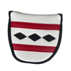 Majek Poker Black Diamond D-Shape Mallet Style Putter Headcover