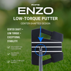 Rife Golf ENZO LOW TORQUE Center Shaft Club Putter - EXTRA LONG Length with EXTRA LONG Golf Putter Grip Available