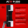 Majek Golf K5 P-200 Blade Putter-Red
