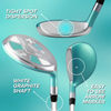 Majek Teal Senior Petite Women's Golf All True Hybrid Set 4-SW All Lady Flex Utility Clubs