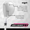 Majek White Pearl Petite Senior Women's Golf All True Hybrid Set 4-SW All Lady Flex Utility Clubs