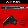 Majek Golf K5 P-200 Blade Putter-Red