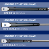 Rife Golf ENZO LOW TORQUE Center Shaft Club Putter - EXTRA LONG Length with EXTRA LONG Golf Putter Grip Available