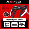 Majek Golf K5 P-202 Claw Putter-Red