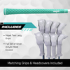 Majek Teal Senior Petite Women's Golf All True Hybrid Set 4-SW All Lady Flex Utility Clubs