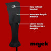 Majek Golf K5 Senior Lady All True Hybrid LEFT HANDED Clubs Complete Full Hybrid Set Includes #3,4,5,6,7,8,9,PW + Headcover Set & Majek Golf Hat