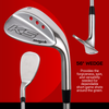 Majek Golf Men's Complete 56° Sand Wedge (SW) Right Handed Regular Flex