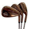 Pacific Golf Clubs Bronze ATK-25 Wedge Set 52°/56°/60° Regular, Senior, Stiff, Senior Lady, and Lady Flex Available in Steel and Graphite Shaft