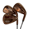 Pacific Golf Clubs Bronze ATK-25 Wedge Set 52°/56°/60° Regular, Senior, Stiff, Senior Lady, and Lady Flex Available in Steel and Graphite Shaft