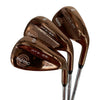 Pacific Golf Clubs Bronze ATK-25 Wedge Set 52°/56°/60° Regular, Senior, Stiff, Senior Lady, and Lady Flex Available in Steel and Graphite Shaft