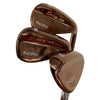 Pacific Golf Clubs Bronze ATK-25 Wedge Set 52°/56°/60° Regular, Senior, Stiff, Senior Lady, and Lady Flex Available in Steel and Graphite Shaft