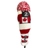 Majek Golf CANADA Hybrid Headcovers Pom Pom Knit Limited Edition Classic Vintage