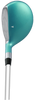 Majek Teal Senior Petite Women's Golf All True Hybrid Set 4-SW All Lady Flex Utility Clubs