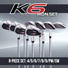 Majek K6 Men's Iron Set (4-PW, SW) Right Handed Right Handed Steel Shaft Regular Flex Club