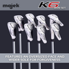 Majek K6 Men's Iron Set (4-PW, SW) Right Handed Right Handed Steel Shaft Regular Flex Club