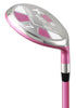 Majek Pink Senior Petite Women's Golf All True Hybrid Set 4-SW All Lady Flex Utility Clubs