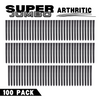 Majek Golf Club Grips Super Jumbo Arthritic Extra Large Tour 360 Degree Black - NO LOGO - Round .600 Extra Large XL XXL Great for Senior Golfers with Big Hands - Premium Rubber Golf Grips - 13 Pack High Traction Arthritic Grips