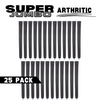 Majek Golf Club Grips Super Jumbo Arthritic Extra Large Tour 360 Degree Black - NO LOGO - Round .600 Extra Large XL XXL Great for Senior Golfers with Big Hands - Premium Rubber Golf Grips - 13 Pack High Traction Arthritic Grips