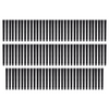 Majek Golf Club Grips Super Jumbo Extra Large Tour 360 Degree Black - NO LOGO - Round .600 Extra Large XL XXL Great for Tall Golfers with Big Hands - Premium Rubber Golf Grips -High Traction