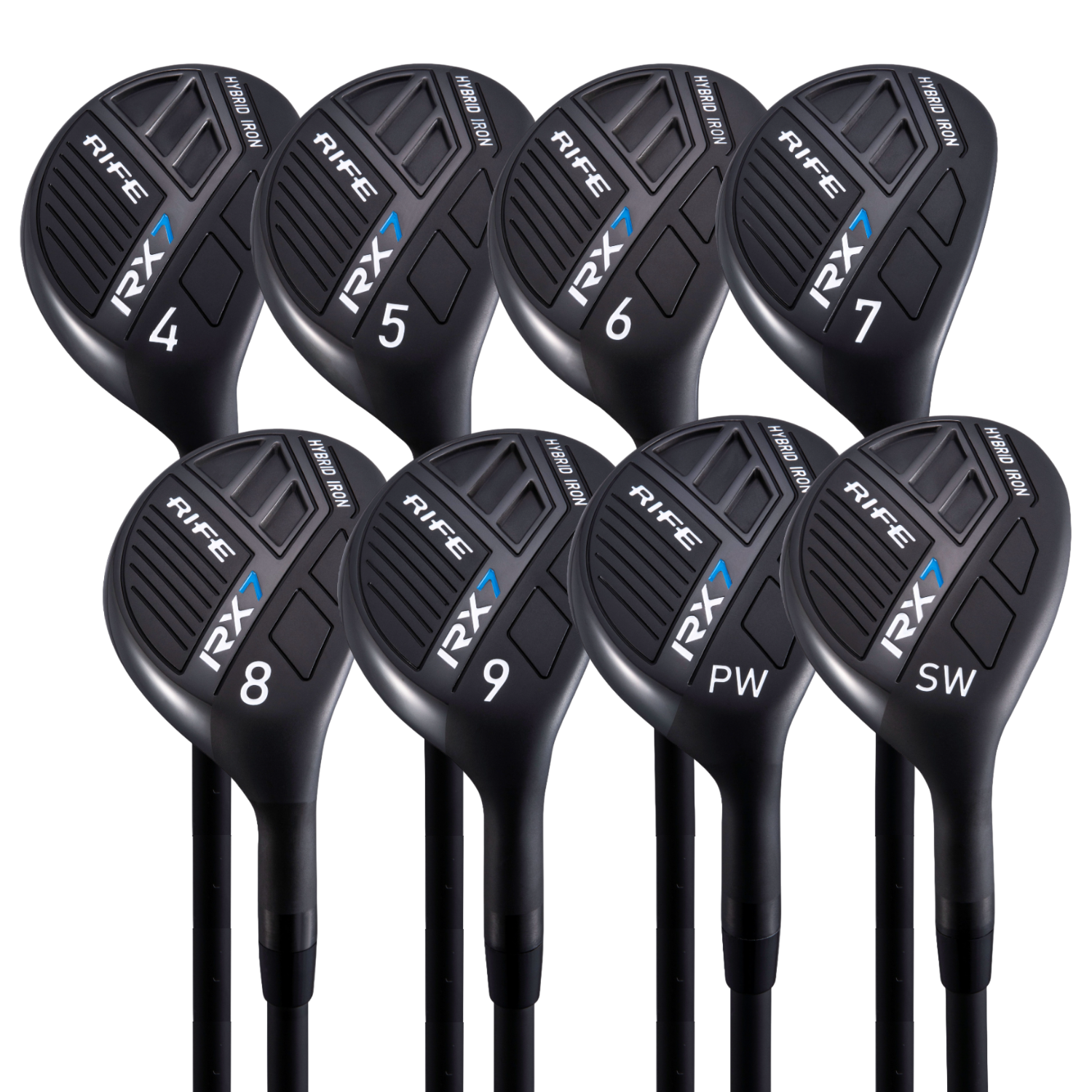 Rife RX7 Hybrid Iron Sets & Individual - Graphite Regular Flex ...