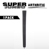Majek Golf Club Grips Super Jumbo Arthritic Extra Large Tour 360 Degree Black - NO LOGO - Round .600 Extra Large XL XXL Great for Senior Golfers with Big Hands - Premium Rubber Golf Grips - 13 Pack High Traction Arthritic Grips