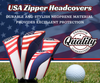 Majek USA Golf Zipper Headcovers