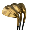 Pacific Golf Clubs Gold ATK-12 Wedge Set 52°/56°/60° Regular, Senior, Stiff, Senior Lady, and Lady Flex Available in Steel and Graphite Shaft