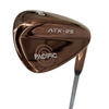 Pacific Golf Clubs Bronze ATK-25 Wedge Set 52°/56°/60° Regular, Senior, Stiff, Senior Lady, and Lady Flex Available in Steel and Graphite Shaft