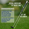 Rife Golf ENZO LOW TORQUE Center Shaft Club Putter - EXTRA LONG Length with EXTRA LONG Golf Putter Grip Available