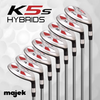 Men +2" > Standard Length Majek Hybrid Sets & Individual - Steel Shaft Regular Flex
