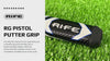 Rife Midsize Golf Putter Large Dual Grip Flat Front RG Pistol Tour Design 3 PACK