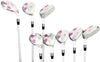 Majek White Pearl Senior Women's Golf All True Hybrid Set 4-SW All Lady Flex Utility Clubs