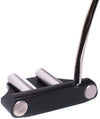 Rife Golf Roll Groove Technology Black Two Bar Heel Shaft Mallet Putter