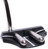 Rife Golf Roll Groove Technology Black Two Bar Heel Shaft Mallet Putter