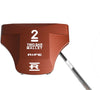 Rife Golf Roll Groove Technology Red Two Bar Heel Shaft Mallet Putter