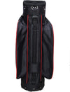 Majek Black Red Golf Bag 9 inch 14-Way Friendly Separator Top